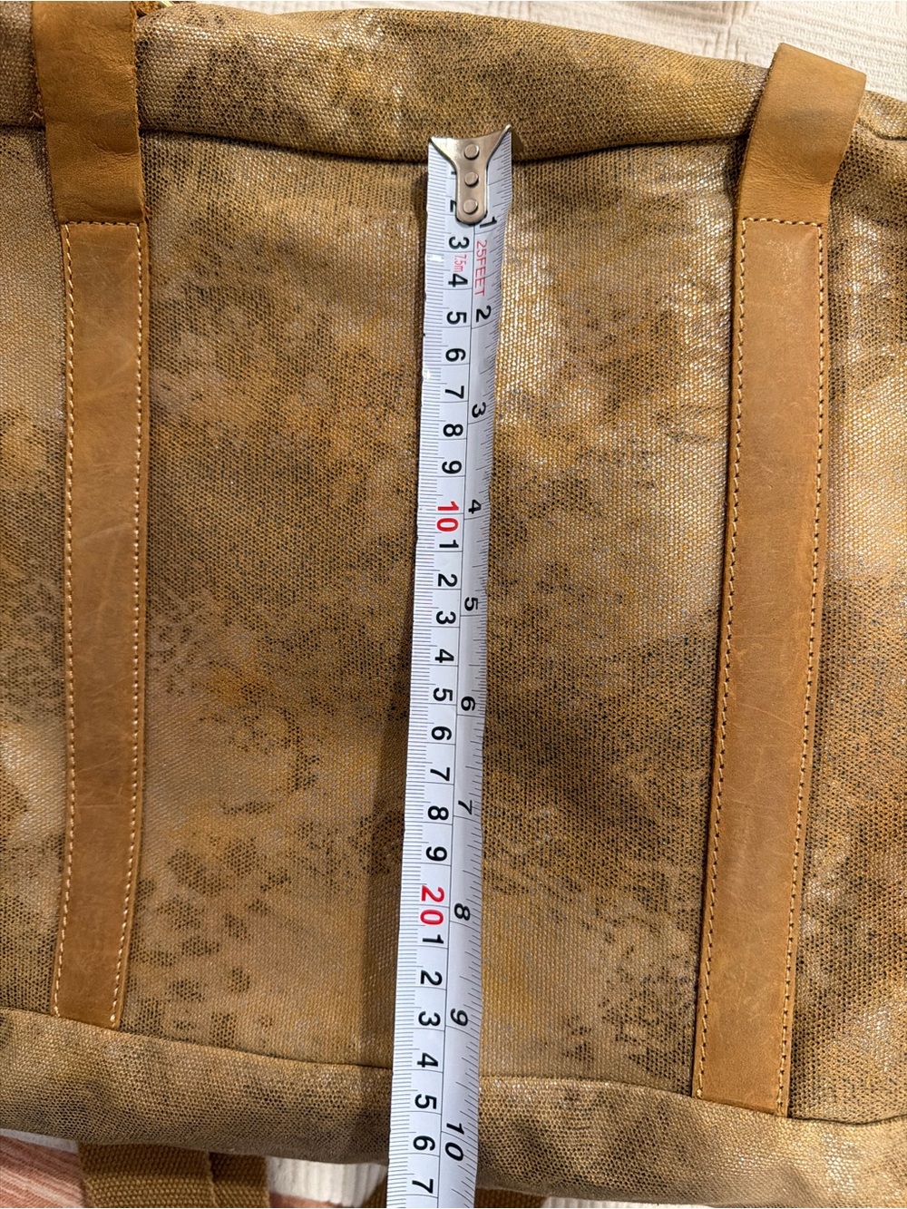 Anthropologie Jesslyn Blake shimmery tote - Picture 11 of 13